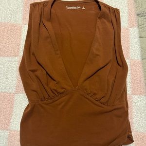 Abercrombie V neck tank tops